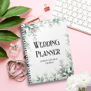 Search for floral weddings notebooks Greenery