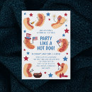 Search for memorial day invitations Hot dog