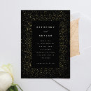 Search for starry invitations Vintage