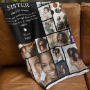 Search for sister blankets Photo collage