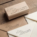 Search for wedding return address rubber stamps Names