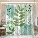 Search for sage green shower curtains Organic