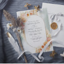 Search for blush and sage wedding invitations Boho