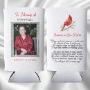 Search for memorial can coolers In loving memory