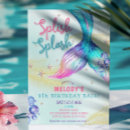 Search for cute mermaid invitations Glitter