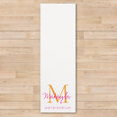 Search for modern yoga mats Monogram monogrammed