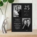 Search for 25th anniversary vow renewal invitations 25 years together