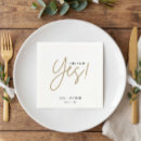 Search for she said yes napkins Modern