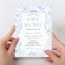 Search for co ed baby boy shower invitations Chinoiserie