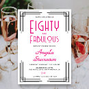 Search for 80 and fabulous invitations 80 year old