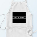 Search for contemporary aprons Black and white