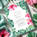 Search for hibiscus bridal shower invitations Flowers