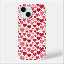 Search for pink and red hearts iphone cases Modern