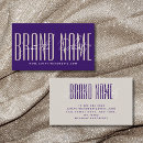 Search for purple business cards Elegant