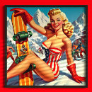 Search for vintage snowboard posters Winter