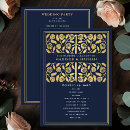 Search for royal blue wedding programs Floral
