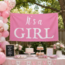 Search for its a girl banners Party