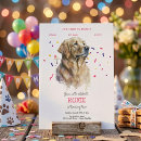 Search for golden retriever birthday invitations Dogs