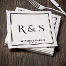 Search for mr and mrs napkins Initial