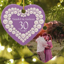 Search for pearl christmas tree decorations 30 years of marriage