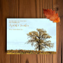 Search for oak tree cards Rustic