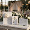 Search for silver and white wrapping paper Bridal shower