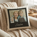 Search for grandchild cushions Typography