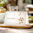 Search for baby shower place cards We can bearly wait