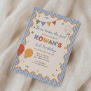 Search for striped birthday invitations Kids birthday party