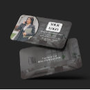 Search for insurance agent business cards Black and gold