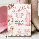 Search for saddle up invitations Pink