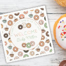 Search for donut napkins Baby boy