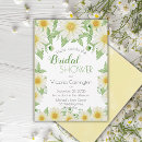 Search for yellow daisy invitations Watercolor