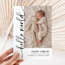 Search for hello world birth announcement cards Newborn