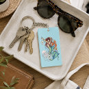 Search for mermaid fantasy key rings Jellyfish