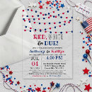 Search for patriotic baby shower invitations Patriotic party celebration