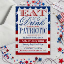 Search for patriotic 4th of july invitations Patriotic party celebration