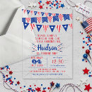 Search for july birthday invitations Memorial day birthday