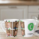 Search for green and black mugs Initial