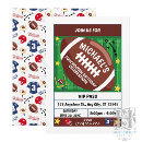Search for football party invitations All star