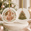 Search for newborn christmas tree decorations Baby first christmas