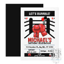 Search for boxing birthday invitations Boy