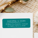 Search for newlywed return address labels Teal