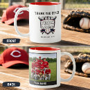 Search for baseball team mugs Thank you coach