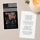 Search for firefighter memorial cards Celebration of life