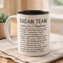 Search for dream team mugs Teamwork