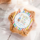 Search for fun birthday stickers Striped