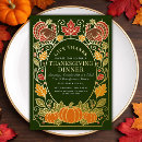 Search for foil thanksgiving invitations Botanical