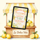 Search for lemon baby shower invitations Orange