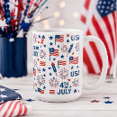 Search for 4th of july coffee mugs Stars and stripes